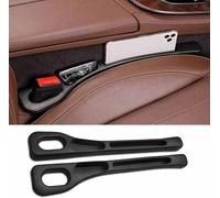 Remplisseur d'Espace Multifonction pour Siège Auto 2026 - Vehicle-Mounted Gap Leak-Proof Filling Strip pour Ranger Clés, Téléphone et Portefeuille, Design Ergonomique et Ajustement Universel (Noir)
