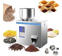 Remplisseuse de poudre entièrement automatique, peseuse en acier inoxydable 200 W, for bouteilles de 99 g/200 g/500 g, for céréales, thé, graines, poudre, quincaillerie et grains de café.(1-99g)