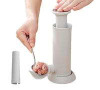 Remplisseuse De Viande Manuelle - Remplisseur De 3,7 Pouces De Diamètre, Presse À Saucisses À Triple Tube, Robot Culinaire À Manivelle | Fabrication Traditionnelle De Bratwurst, Préparation De Dîners