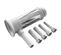 Remplisseuse manuelle de saucisses - Machine de remplissage de viande | Kit de presse à saucisses fait maison détachable avec 4 Tubes, pour cuisine, restauration, Restaurant, appartement, petit déj