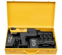 REMS AKKU-PRESS E 22V ACC BASIC-PACK (pour la fabrication de raccords à sertir, universel jusqu'à 110 mm, presse-tuyau) 576016 R220