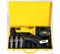 REMS Machine à sertir Power Press E SE + 3 pinces à sertir Mâchoires de sertissage M ou V Coffret