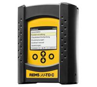 REMS P7-TD C 611060 R220 Kit testeur électronique de pression et d'étanchéité, fonction Bluetooth, fonctionnement sur batterie et secteur, test de gaz, compteur de gaz