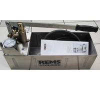 REMS Pompe d'essai de pression Push INOX No. 115001 acier inoxydable Pompe d'essai manuelle Pompe sanitaire