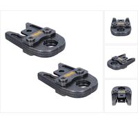 REMS standard Pince à sertir à mâchoires V 35 pour presses radiales (2x 570155)