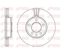 REMSA 2X Disque De Frein Avant Ø308 Mm Ventilé Pour VW Transporter VI Kasten SGA