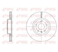 REMSA 2x Disque de Frein Avant Ø312 MM Ventilé pour VW Passat Modèle 3G5 2.0 Tdi