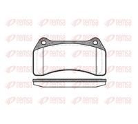 REMSA Plaquettes Bremsbelegsatz Avant Convient pour Jaguar XK8 Convertible