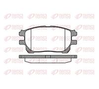 REMSA Plaquettes de freins Avant Épaisseur 16,8mm 1143.00 Compatible avec TOYOTA PREVIA MCR3, ACR3, CLR3
