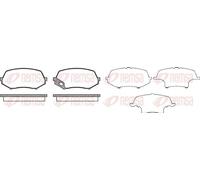 REMSA Plaquettes de freins Avant Épaisseur 17,5mm avec accessoires 1337.00 Compatible avec DAIHATSU FOURTRAK F7, F8, ASTON MARTIN DB7 Coupé
