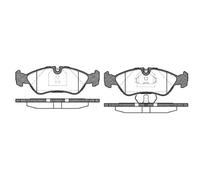 REMSA Plaquettes de freins Avant préparé pour l'indicateur d'usure Épaisseur 18,1mm avec accessoires avec ressort 0286.30