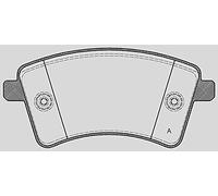 REMSA Plaquettes de freins Avant sans palpeur d'usure intégré Épaisseur 18,8mm avec accessoires 1351.00 Compatible avec MERCEDES-BENZ Citan Van W415 Citan Tourer/Break 415 Citan Mixto W415, RENAULT