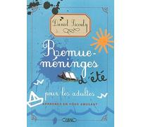 Remue-meninges d'été pour les adultes