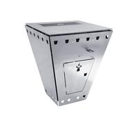 Remundi Braséro Barbecue en Acier Inoxydable L72 cm H87 cm - Magnus Inox - Magnus 800955