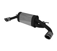 Remus 085011 1583 CS Sport Silencieux centrale avec gauche/droite 1 Inox, diamètre : 84 mm Carbon Race