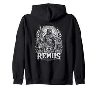 Remus Frère de Rome SPQR Roman Warrior Mythic Wolf Sweat à Capuche