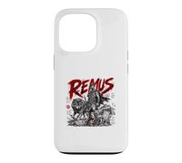 Remus Guerrier avec Loup Duo Fratres Una Urbs Coque pour iPhone 13 Pro