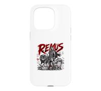 Remus Guerrier avec Loup Duo Fratres Una Urbs Coque pour iPhone 15 Pro