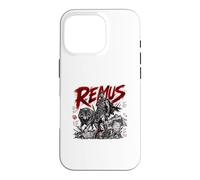 Remus Guerrier avec Loup Duo Fratres Una Urbs Coque pour iPhone 16 Pro