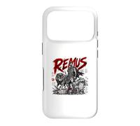 Remus Guerrier avec Loup Duo Fratres Una Urbs Coque pour iPhone 17 Pro
