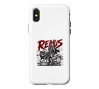 Remus Guerrier avec Loup Duo Fratres Una Urbs Coque pour iPhone X/XS