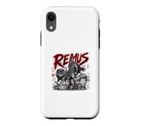 Remus Guerrier avec Loup Duo Fratres Una Urbs Coque pour iPhone XR