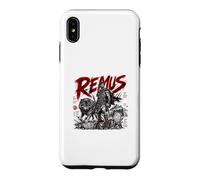 Remus Guerrier avec Loup Duo Fratres Una Urbs Coque pour iPhone XS Max