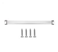 REMYS 2mm Thick Metal Rustproof Oval Wardrobe Tube with Complete Kit,65 60 55 50 45 40 35 30 25 20 18 Inch Closet Rods for Hanging Clothes Wall Mounted(Silver,35in/89cm)