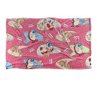 Ren and Stimpy Ren & Stimpy Pattern Plaid Ultra Doux au Toucher Soyeux - 91 x 147 cm