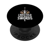 Ren Faire, on m'a Dit qu'il y aurait des épées PopSockets PopGrip Adhésif