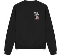 Ren & Stimpy - Sweat-shirt "Warhol" pour homme/femme unie TV12705 (XL) (Noir)
