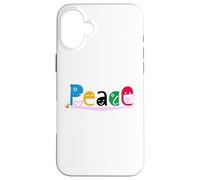 Ren-World 28 People's Dreams, Peace Worldwide Versatility, cœurs, Fleurs de Cerisier, Coexistence d'abeille avec la Nature Coque pour iPhone 16 Plus