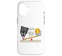 Ren-World 39 Zen Munch-1/5 Munch Cry Problem Solving Heart Bouddhist Enseignements Namahage Zen Récitation Lapin Coque pour iPhone 16