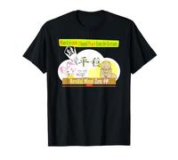 Ren-World 40 Munch-2/5 Munch Animal Japonais Yamane Lapin Cœur Bouddhiste Zazen Peace Auto-résolvant Magatama T-Shirt