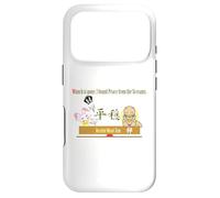 Ren-World 40 Munch Zen Munch-2/5 Munch Animal Japonais Dortoir Lapin Cœur Bouddhiste Pacifique Auto-résolvant Magatama Coque pour iPhone 17 Pro