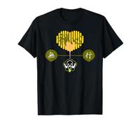 Ren-World 42 Zen Munch-3/5 Zen Spirit Power Vison Impermanence Bouddhiste Paix Action Solve Energetic Sum T-Shirt
