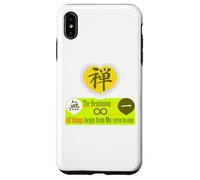 Ren-World 43 Zen Munch-4/5 Munk, Zen, No Beginning, All Things, Infinity, Universe Creation, Indestructible, Service Coque pour iPhone XS Max