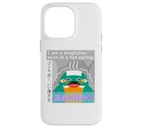 Ren-World 58 Hot Springs, Loving Birds, Kingfisher, Gonta, Relaxed, Cute, Smiling, Always Smiling, Nico Nico et Funya Face Coque pour iPhone 14 Pro Max