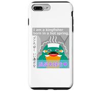 Ren-World 58 Hot Springs, Loving Birds, Kingfisher, Gonta, Relaxed, Cute, Smiling, Always Smiling, Nico Nico et Funya Face Coque pour iPhone 7 Plus/8 Plus