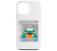 Ren-World 58 Hot Springs, Loving Birds, Kingfisher, Gonta, Relaxed, Cute, Smiling, Always Smiling, Nico Nico et Funya Face Coque pour iPhone 13 Pro Max
