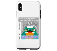 Ren-World 58 Hot Springs, Loving Birds, Kingfisher, Gonta, Relaxed, Cute, Smiling, Always Smiling, Nico Nico et Funya Face Coque pour iPhone XS Max