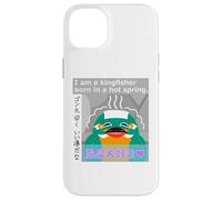 Ren-World 58 Hot Springs, Loving Birds, Kingfisher, Gonta, Relaxed, Cute, Smiling, Always Smiling, Nico Nico et Funya Face Coque pour iPhone 14 Plus