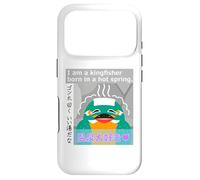 Ren-World 58 Hot Springs, Loving Birds, Kingfisher, Gonta, Relaxed, Cute, Smiling, Always Smiling, Nico Nico et Funya Face Coque pour iPhone 17 Pro