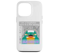 Ren-World 58 Hot Springs, Loving Birds, Kingfisher, Gonta, Relaxed, Cute, Smiling, Always Smiling, Nico Nico et Funya Face Coque pour iPhone 13 Pro
