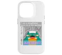 Ren-World 58 Hot Springs, Loving Birds, Kingfisher, Gonta, Relaxed, Cute, Smiling, Always Smiling, Nico Nico et Funya Face Coque pour iPhone 14 Pro