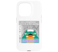 Ren-World 58 Hot Springs, Loving Birds, Kingfisher, Gonta, Relaxed, Cute, Smiling, Always Smiling, Nico Nico et Funya Face Coque pour iPhone 15 Pro