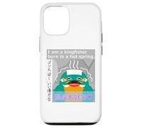 Ren-World 58 Hot Springs, Loving Birds, Kingfisher, Gonta, Relaxed, Cute, Smiling, Always Smiling, Nico Nico et Funya Face Coque pour iPhone 12/12 Pro
