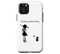 Ren-World 76 Animaux Chatons Amoureux des Chats Dame Pensant Un Jour Histoire en France Coque pour iPhone 11 Pro