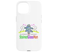 Ren-World 91 Vitrail P.I.E. - Transformation Positive Positive Possible Challenge Success Dreams Come True Change The World Coque pour iPhone 15