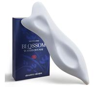 Rena Chris Outil de Gua Sha Facial en Céramique 3D, Acupression & Gua Sha, Sculpter la Mâchoire et Réduire les Poches, Cadeau Soin de la Peau avec Manuel d'Utilisation (Blanc)